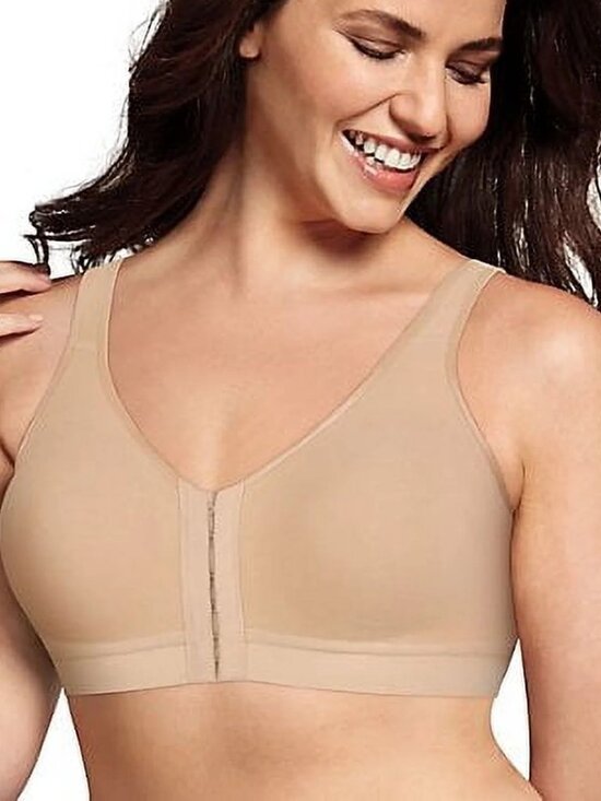 Playtex Other - #1564 Playtex 18 Hour Cotton Comfort Front & Back Close Easy on & Easy Off Bra